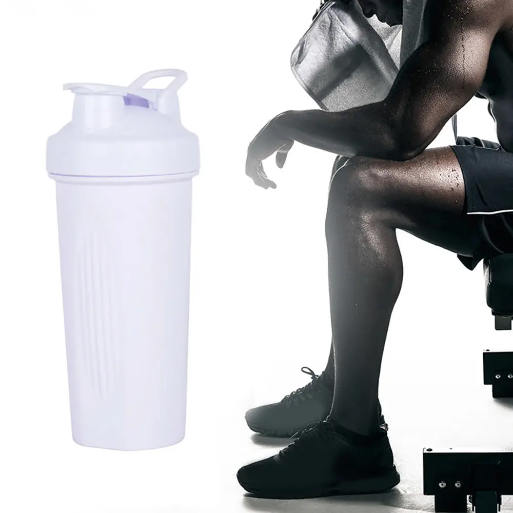 

3-in-1 Gym Protein Shaker Bottle Mixer Blender Cup Supplement 24 Oz Fitness Shaker