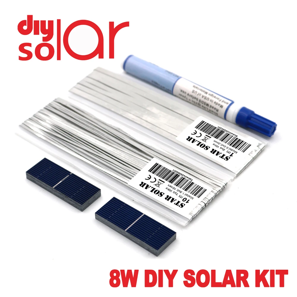 Комплект зарядного устройства 8 Вт сделай сам солнечная панель