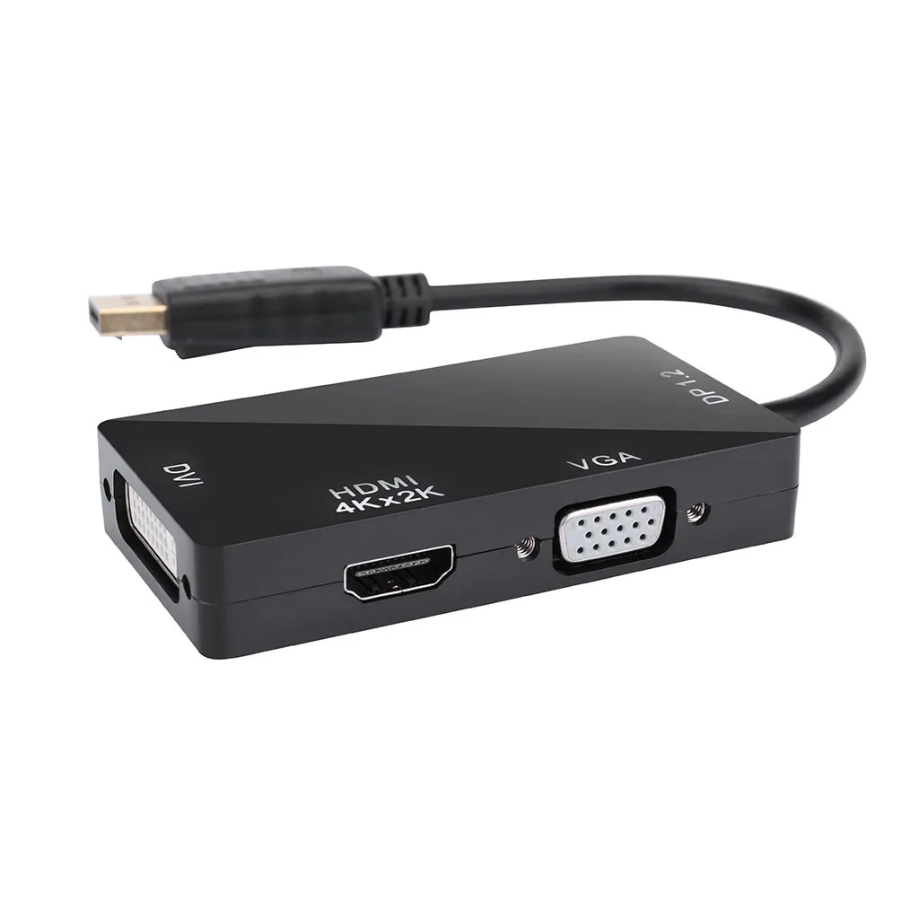 Ouhaobin 3 в 1 Дисплей порт 2 DP к HDMI DVI VGA Кабель адаптер 1080P дисплей конвертер разъем| |
