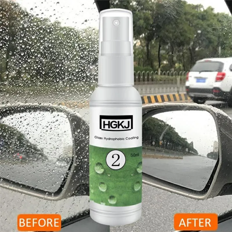 

Car Accessories Interior HGKJ-2-20ml Hydrophobic Coating Technology Waterproof Rainproof Oil Glass Car Oxidation Liquid Ceramic