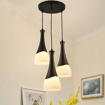 

Restaurant Pendant Light Nordic Glass Industrial Style Home Lighting Modern Lights With Bulbs For Bar Counter