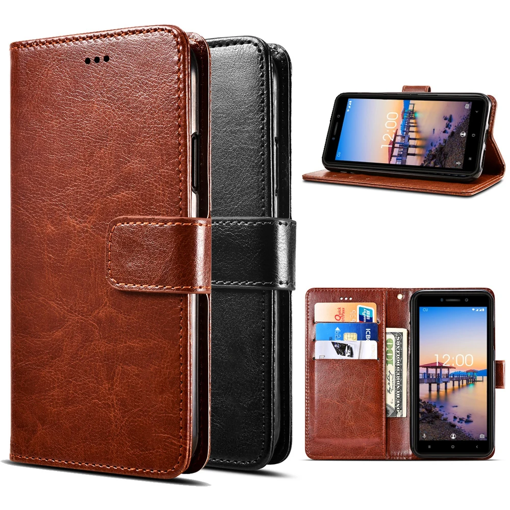 Чехол книжка Oukitel C10 Pro кожаный защитный чехол для телефона C 10 pro бумажник высокого