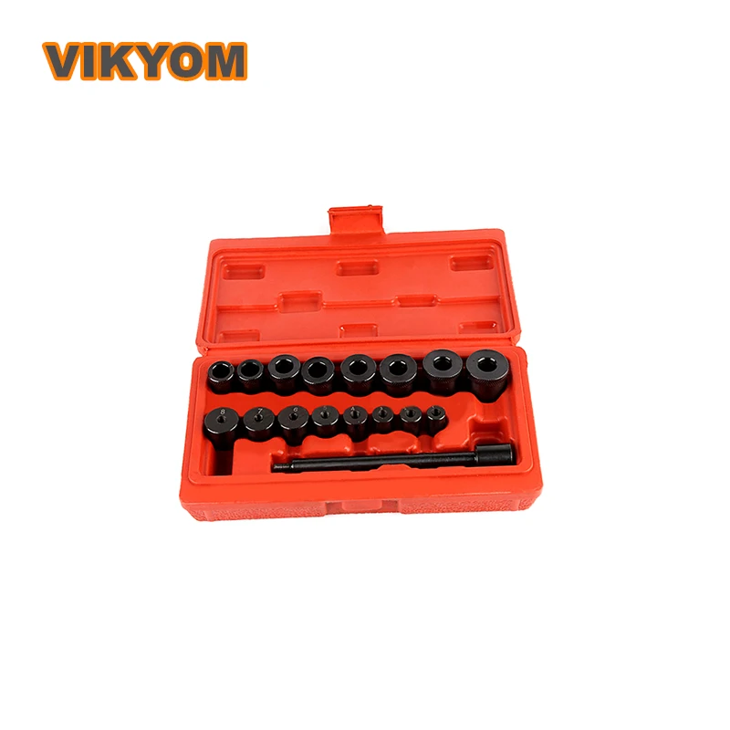 

17PCS Universal Clutch Aligning Kit Flywheel Pilot Hole Clutch Drive Plate Alignment Tool for Auto Cars and Vans Garage Tools