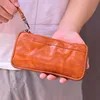 AETOO Handmade vegetable tanned leather men's wallet, first layer cowhide wallet, multifunctional retro large-capacity wallet 2