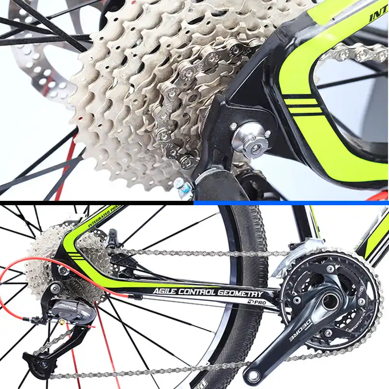 gold road bike chain