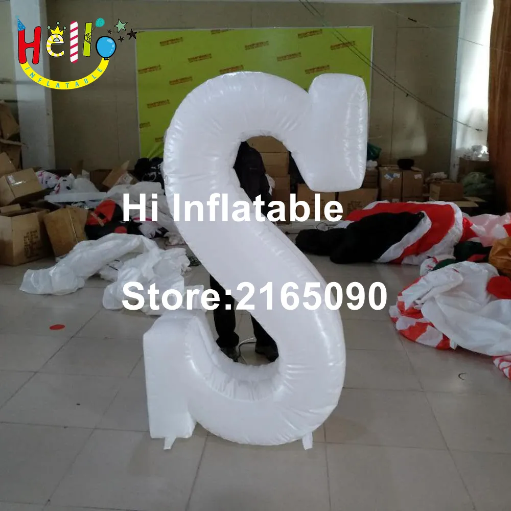 3 M High Inflatable Led Giant Lighting Alphabet Letters - Ballons ...