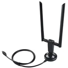 1200Mbps Long Range 11AC Wireless Network Card USB 3.0 Dual Frequency 2.4G/5.8G WiFi Receiver WiFi Adapter