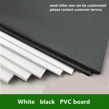 

5PC PVC foam board white snow, black board 200 x300mm building model props making handmade DIY material model train ho scale