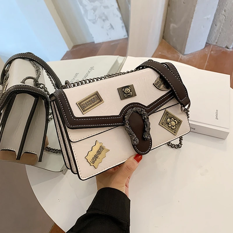 

Women High Quality Small Bag 2020 New Trendy Small Square Bag Popular Messenger Bag Purses and Handbags Luxury designer handbags