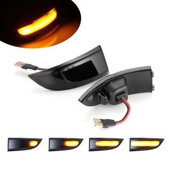 

For Renault Megane MK3 Scenic Fluence Latitude Safrane Dynamic Side Mirror Sequential Blinker LED Turn Signal Indicator Light