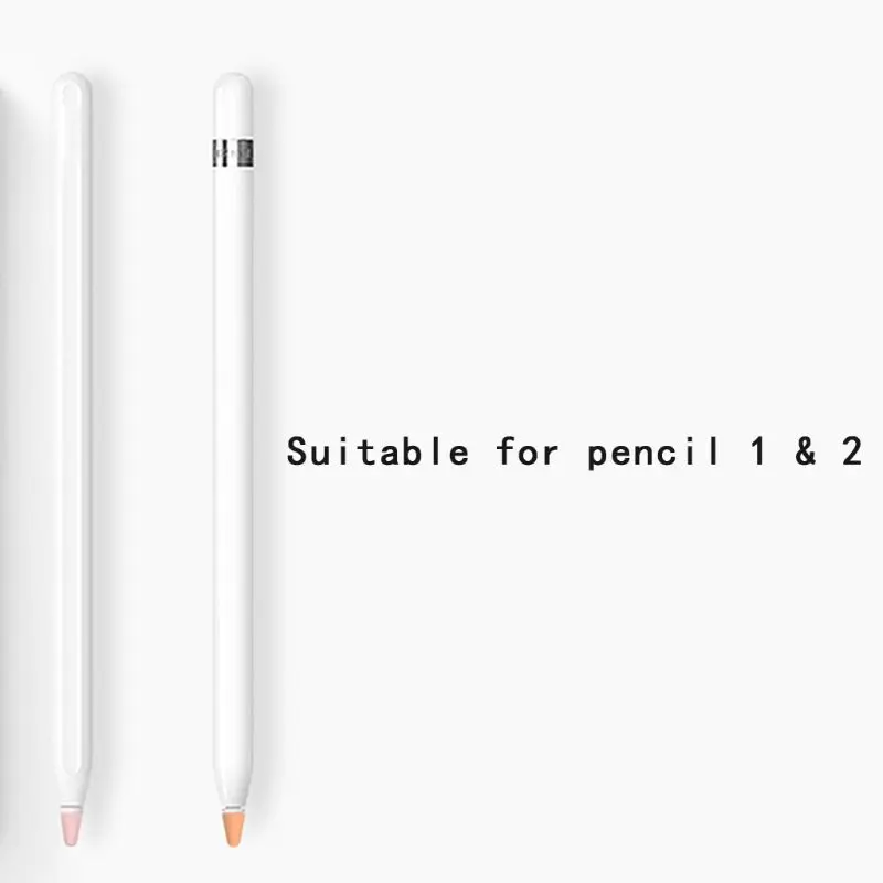 5 шт. силиконовый защитный чехол колпачок для наконечника кожи для Apple Pencil 1-й 2-й стилус ручка для тачскрина