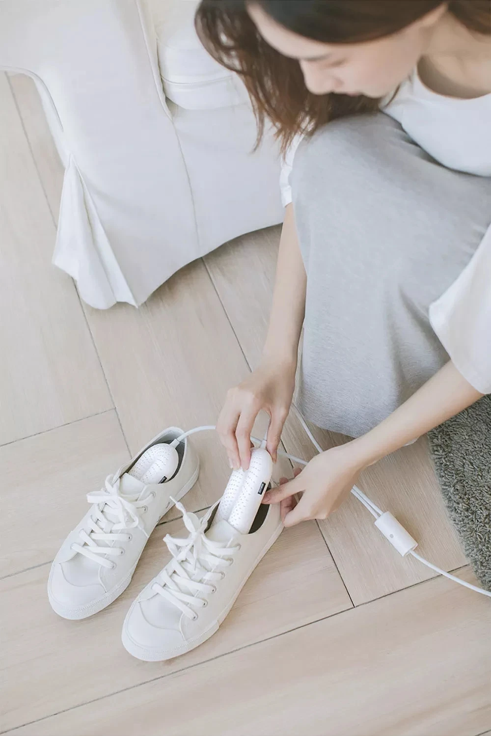 Xiaomi Sothing сушилка для обуви Защита ног ботинок дезодорант осушающее устройство зимняя обувь сушилка нагреватель с UK/US/EU разъем