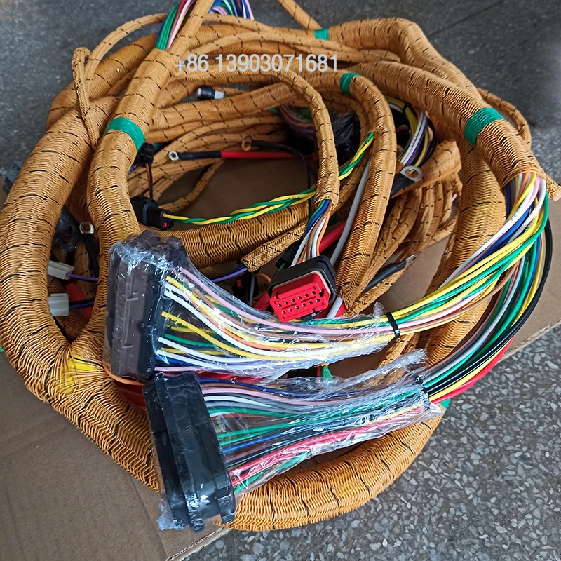 CAT E320D Excavator Wire Harness Chassis Harness 320D Wiring Harness