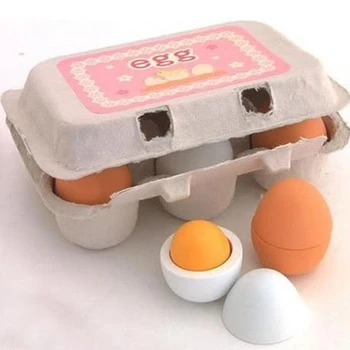 

Educational Egg Toys Yolk Yolk Pretend Play Toy Child Gift