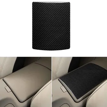 

Carbon Fiber Console Center Armrest Storage Box Panel Cover Trim Sticker For 350Z 06-09