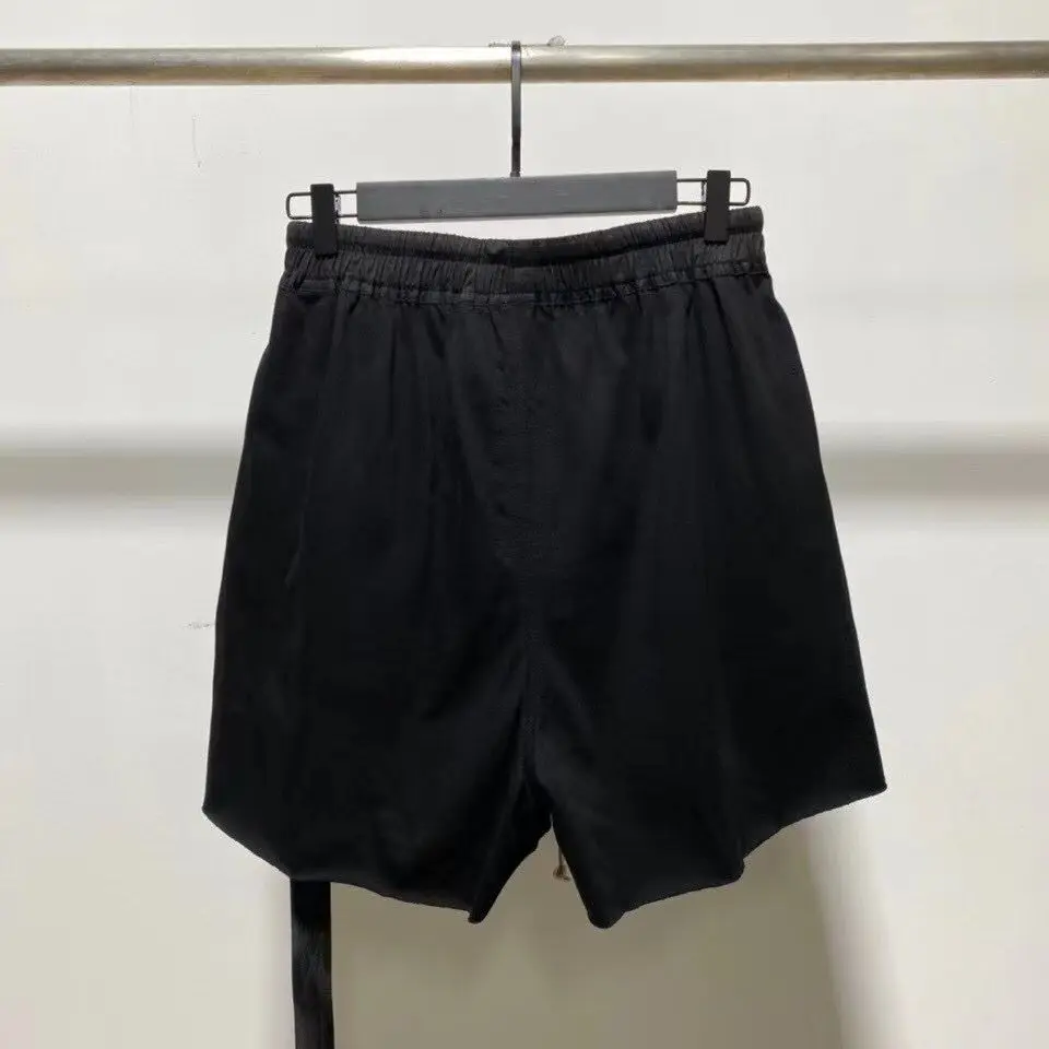 21ss Owen Seak Men Casual Short Cotton Harem Gothic Style Men's Clothing Sweatpants Summer Women Loose Black White Shorts 6