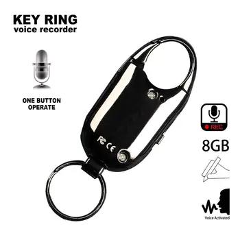 

One-button Voice-activated Mini Digital Voice Recorder Support Continuous 15 Hours Recording for Lecture and Interview