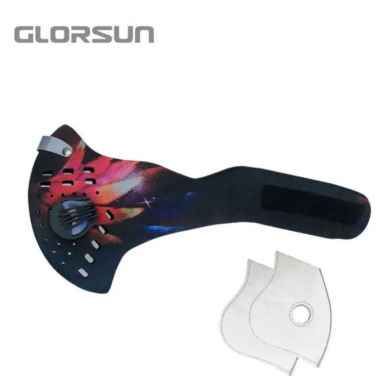 GLORSUN PM2.5 велосипедная маска от пыли для рта, модная маска против загрязнения n99, Спортивная маска от пыли, респиратор, маска для рта - Цвет: 005E045