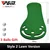 PGM 300Cm*90Cm Golf Mat Golf Putting Green Indoor Practice Portable Putting Trainer Hitting Mat Golf Training Aids Office Home 9