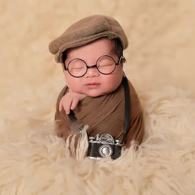 Newborn-8M Детский костюм для фотосъемки для новорожденных девочек и мальчиков студийный костюм для фотосъемки наряд для фотосъемки шляпа