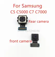 1pcs Rear Camera front Camera is suitable For Samsung Galaxy C5 C7 C5000 C7000 main flexible cable camera new Replacement parts tanie tanio LingLiWei For Samsung C5 C7 C5000 C7000