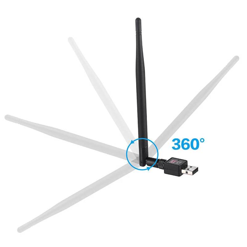 USB беспроводной Wifi адаптер 600/900 Мбит/с 802.11b/g/n USB Ethernet адаптер Сетевая карта Wi-Fi приемник для Windows Mac PC