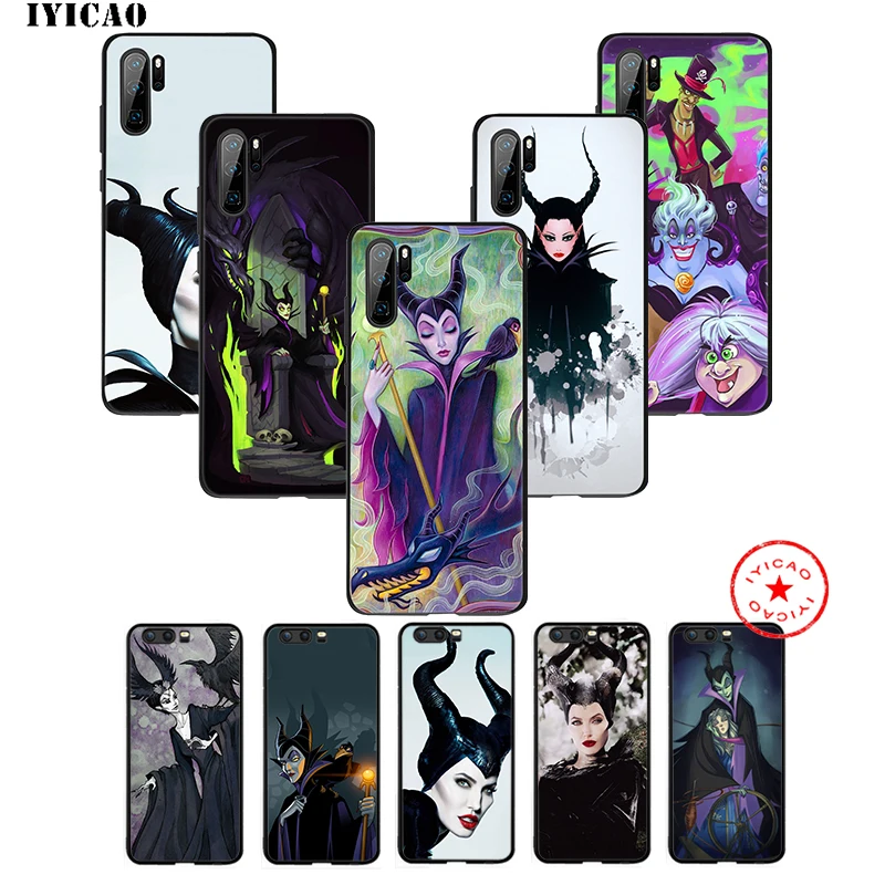 IYICAO Maleficent пленка мягкий чехол для huawei P30 P20 P10 P9 P8 2017 2016 2015 P Smart Z Plus 2019 mate 20 10 Lite Pro Mini |