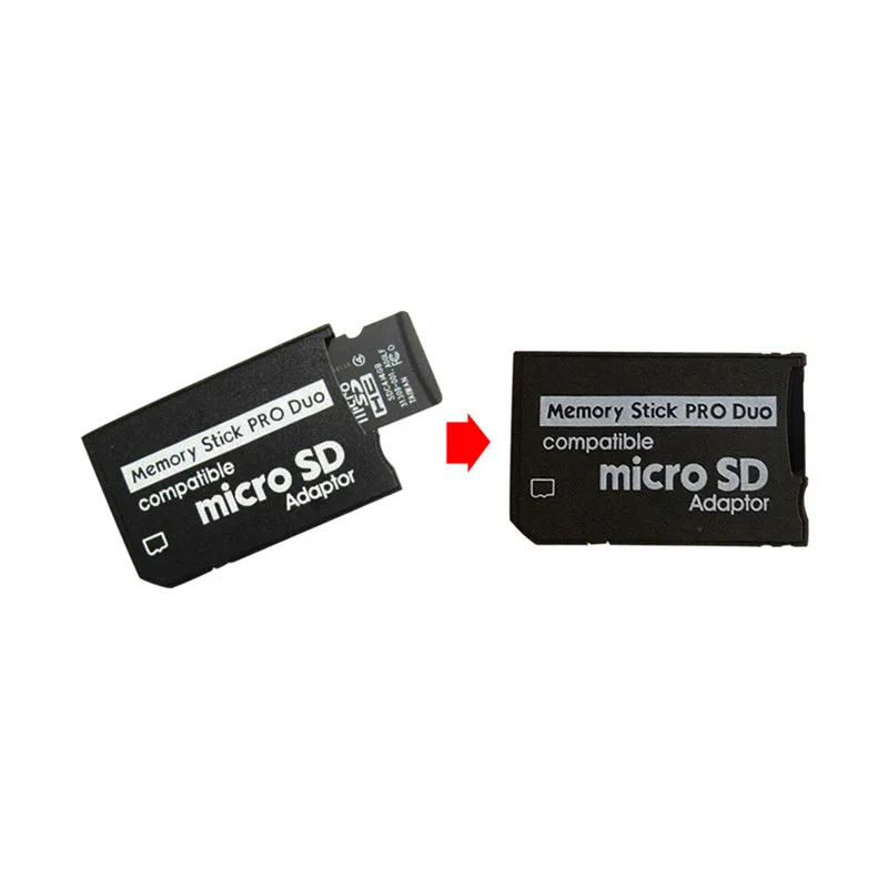 Поддержка карты памяти адаптер Micro SD для карты памяти Адаптер для psp Micro SD 1 MB-128 GB Memory Stick Pro Duo