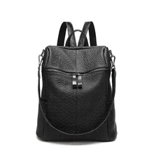 Guangzhou/женские кожаные сумки, импортные товары, стиль, большой объем, импортные товары, модные повседневные Рюкзаки из коровьей кожи