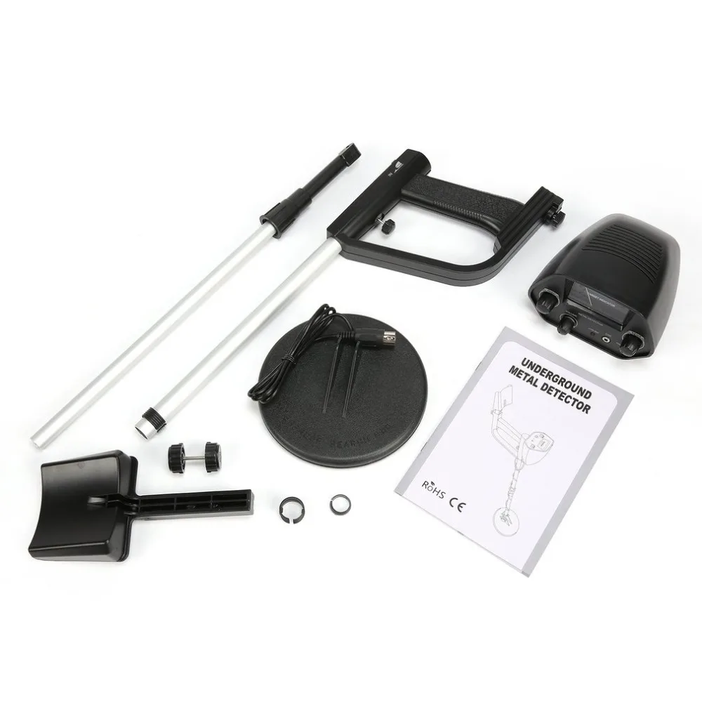 

MD4030 Professional Portable Underground Metal Detector Handheld Treasure Hunter Gold Digger Finder Length Adjustable