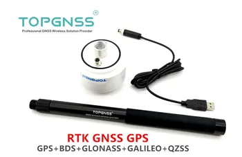 

NEW high-precision module antenna RTK GPS GNSS receiver UART TTL level NMEA0183 RTCM 3.3V-5V cable 1.5 meters TOP708 TOPGNSS