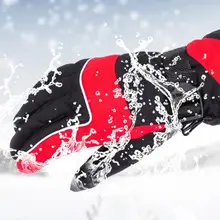 Лыжные перчатки снегоходы мотоциклетные зимние утолщенные перчатки флисовые перчатки для сноуборда ветрозащитные водонепроницаемые унисекс Зимние перчатки 4