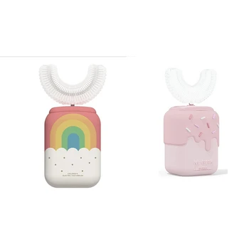 

Smart U Shaped Kid Electric Toothbrush 360 Degree Self-Cleaning Brush