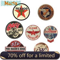 Retro Racing Hotrod OIL Sticker STP Vintage USA Badge...