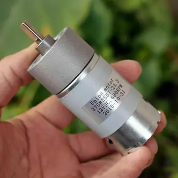

RS-550 Metal Gearbox Gear Motor 37MM DC 6V-12V 340RPM-680RPM High Powerful Large Torque Engine