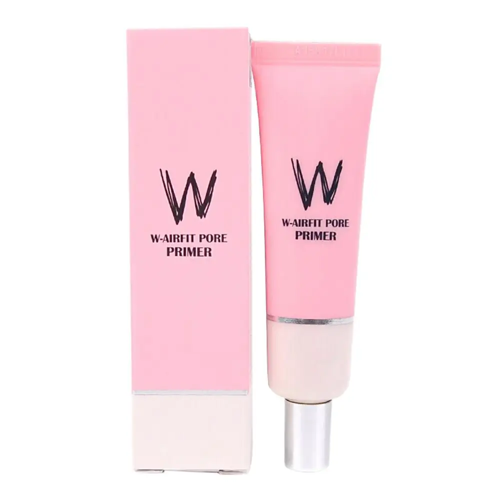 W-Airfit Pore Primer Make Up Primer основа под макияж для осветления лица гладкая кожа невидимое Маскирующее средство для пор корейская косметика - Цвет: Армейский зеленый