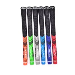 6 цветов на ваш выбор ручки для гольфа рукоятка клюшек ручки для клюшек натуральные резиновый нескользящий ручки для гольфа