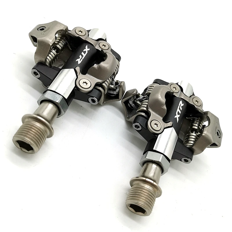Shimano XTR PD M9100 MTB Bike Self locking Pedal XC CX SPD Pedals Set