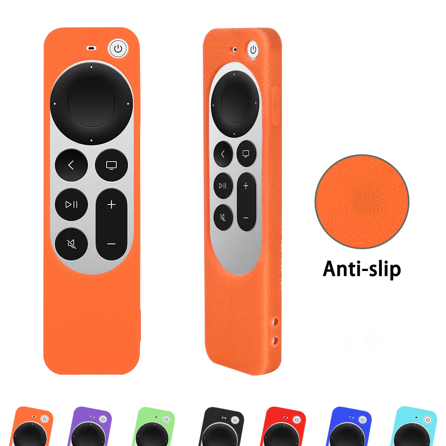 Custodia Protettiva In Silicone Colorato Custodia Protettiva In Pelle Per Apple Tv 4K Per Apple Tv Custodia Remota Durevole Antiscivolo Di Seconda Gen