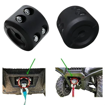 

Durable Saver Vehicle Rubber Winch Hook Rope Stopper For ATV UTV Line Universal
