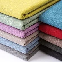 Хлопковая ткань; Лоскутная Ткань по метрам. Для мебели грубая Конопля Лен 50*150 см