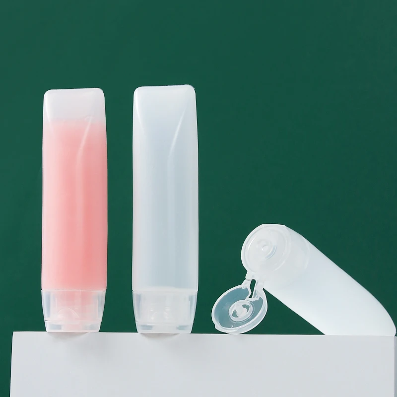 3pcs Leakproof Mini Small Cream Tube Pack Squeeze Travel Bottle Set Kit Empty Jar For Cosmetics Shampoo Gel Portable Container refillable bottle,refillable plastic bottles