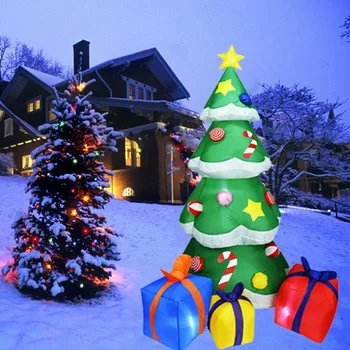 

LED Lilluminated Christmas Tree Inflatable Model Lawn Yard Outdoor Xmas Decoration HB88