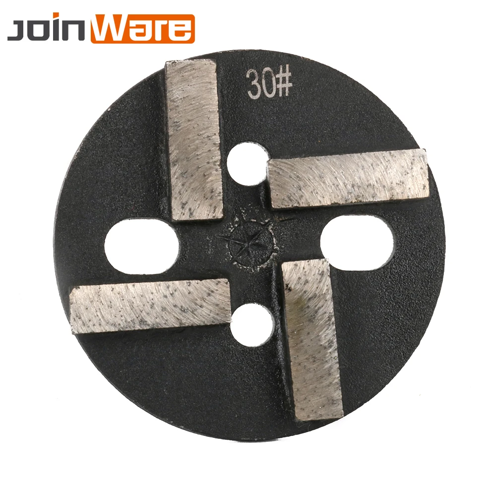 4 inch Diamond Grinding Disc Wheel Abrasive Pads for Grinding Metal Floor Ceramics Wall 30/50 Grit