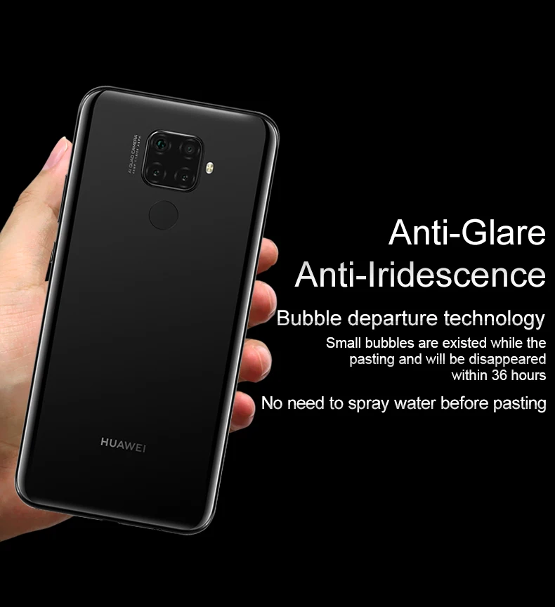 Imak гидрогель пленка для huawei Nova 5i Pro сзади спереди Экран защитный прозрачный Олеофобное