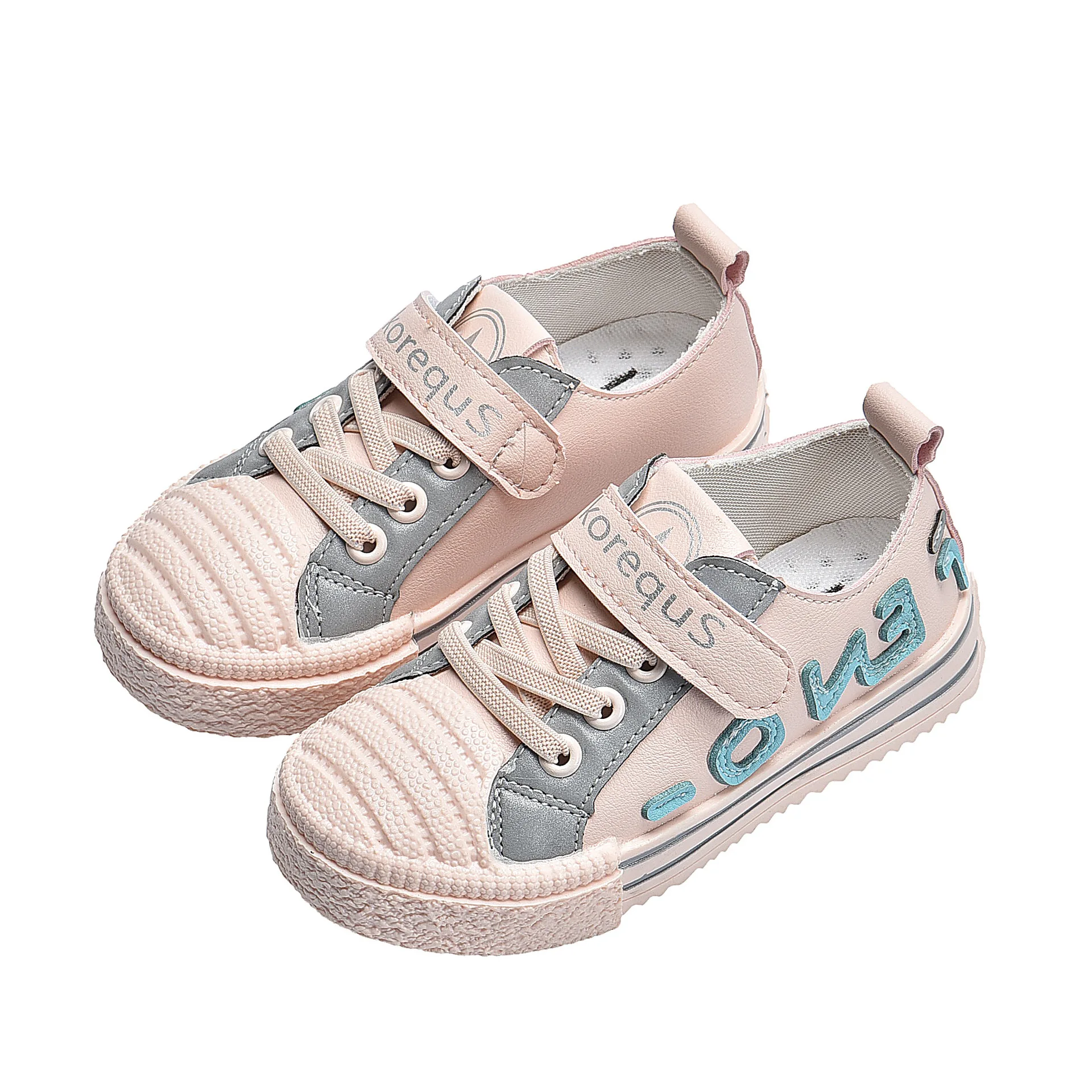 Children's shoes spring, summer and autumn new Korean version of the wild children's shoes for boys and girls white shoes