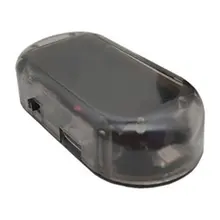 Multifunction New Solar Power Car Alarm System Vehicle LED Light Simulate Warning Anti Theft Lamp Security System Flashing