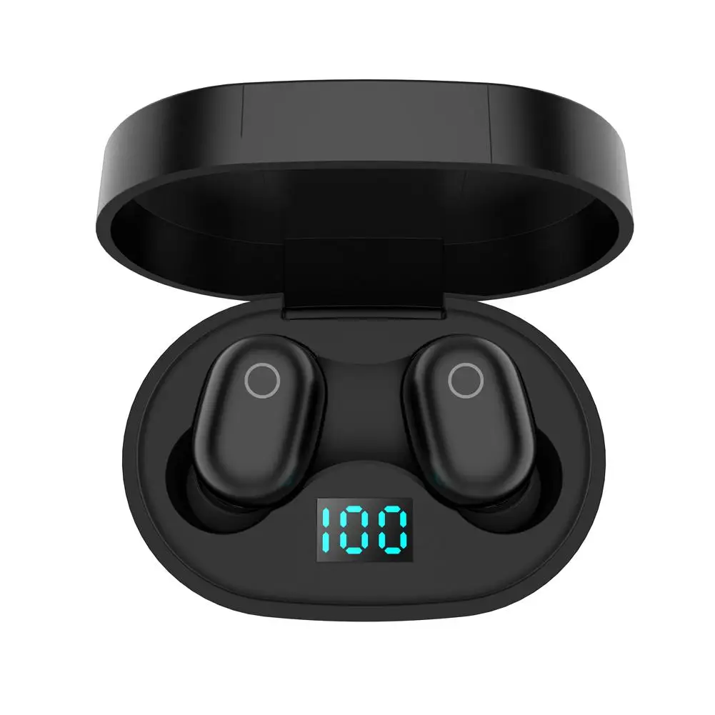 TWS Bluetooth наушники беспроводные Bluetooth 5,0 гарнитура спортивные наушники-вкладыши с цифровым дисплеем беспроводные Bluetooth наушники