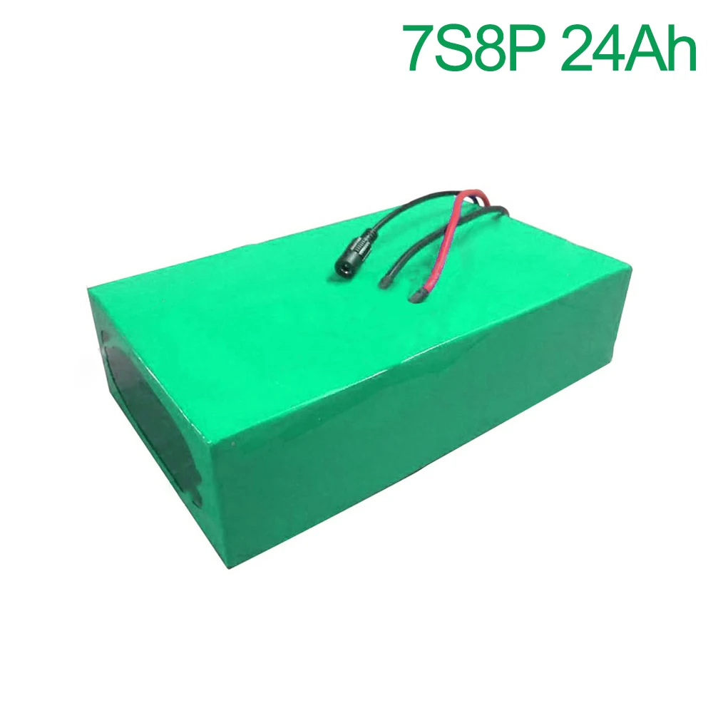 

24V 24Ah 25,9 V 7S8P 18650 литий-ионный аккумулятор для электровелосипеда x 70 мм