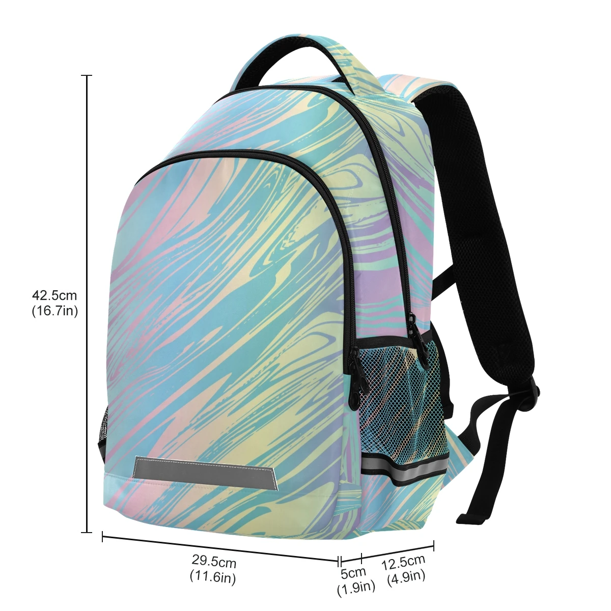 2021 Backpack Fashion Men Women Backpack Computer Marble Male Travel Leisure Student Laptop Backpack School Bags Boy Girls